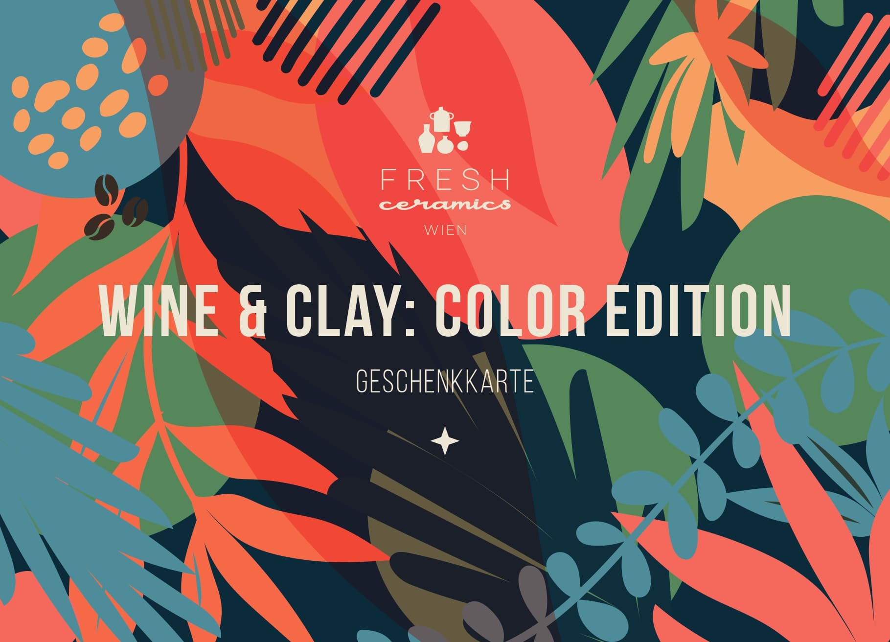Wine & Clay: Color Edition (16+) *2.5 Std. Modellierklasse jeden Freitag