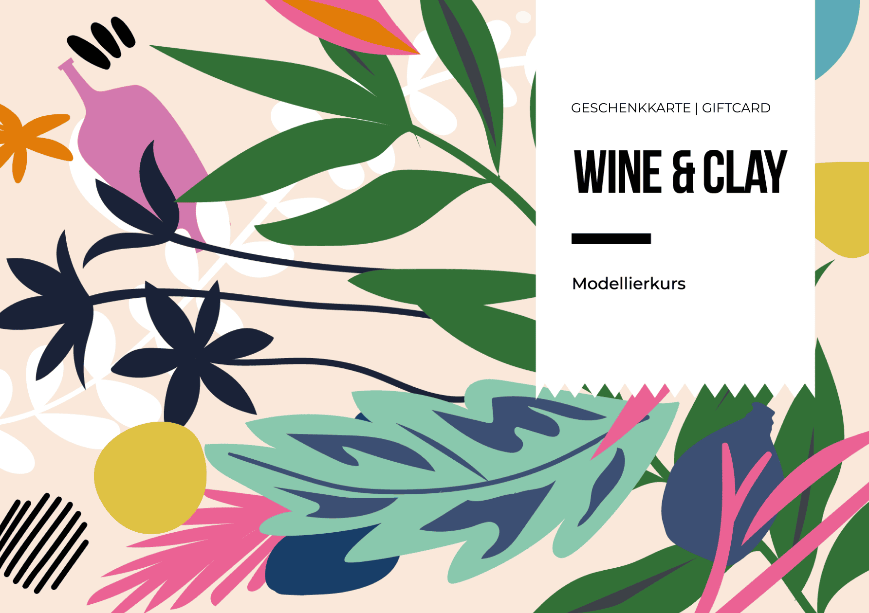 Wine & Clay Geschenkkarte