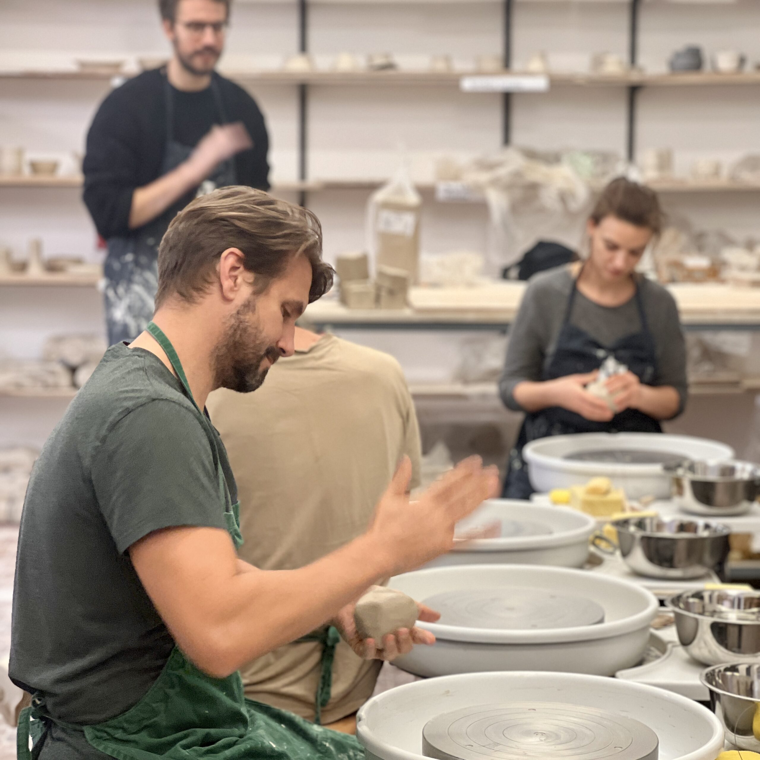 One-part pottery class (14+) *Spin and Go in English (Only in Nеubau)