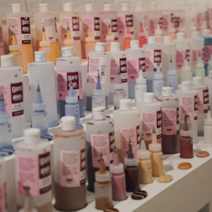Ceramics painting colors