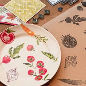 Carve & Stamp — Linocut Workshop (14+)